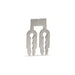 745-390 by WAGO Corporation - COMB-STYLE JUMPER BAR; 10-WAY