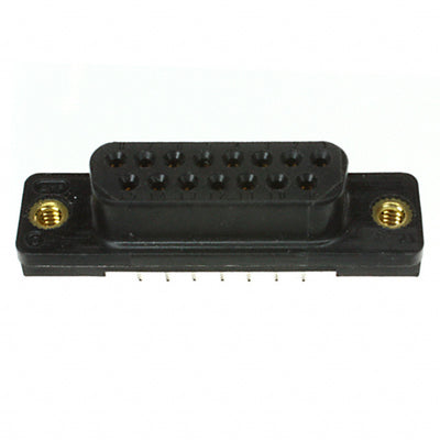 745057-4 by TE Connectivity AMP Connectors - CONNECTOR D-SUB RCPT 15POS VERT SLDR