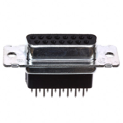 745185-7 by TE Connectivity AMP Connectors - CONNECTOR D-SUB RCPT 15POS VERT SLDR