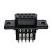745201-9 by TE Connectivity AMP Connectors - CONNECTOR D-SUB RCPT 9POS IDC