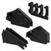 745311-1 by TE Connectivity AMP Connectors - CONNECTOR BACKSHELL 37P 90/180DEG BLK