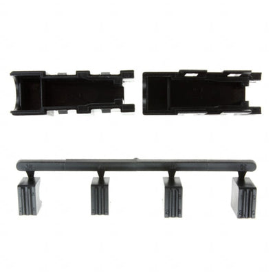 745553-1 by TE Connectivity AMP Connectors - CONNECTOR BACKSHELL 15POS 180DEG BLK