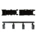 745553-1 by TE Connectivity AMP Connectors - CONNECTOR BACKSHELL 15POS 180DEG BLK