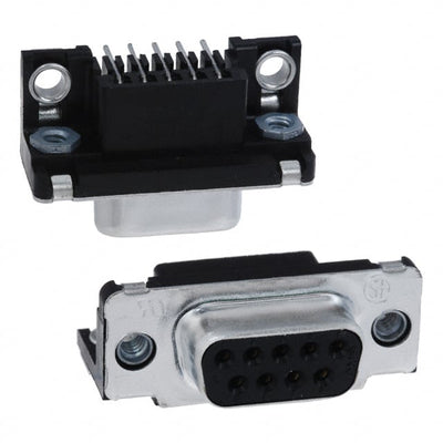 745781-4 by TE Connectivity AMP Connectors - CONNECTOR D-SUB RCPT 9POS R/A SLDR