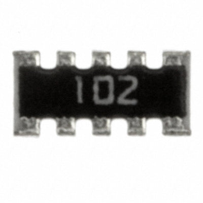 746X101102JP by CTS Resistor Products - RESISTOR ARRAY 8 RES 1K OHM 1206