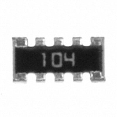 746X101104JP by CTS Resistor Products - RESISTOR ARRAY 8 RES 100K OHM 1206