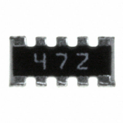 746X101472JP by CTS Resistor Products - RESISTOR ARRAY 8 RES 4.7K OHM 1206