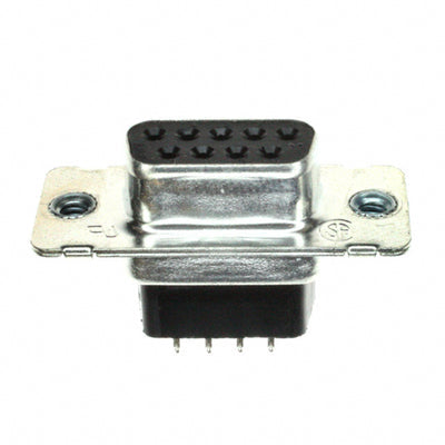 747190-1 by TE Connectivity AMP Connectors - CONNECTOR D-SUB RCPT 9POS VERT SLDR