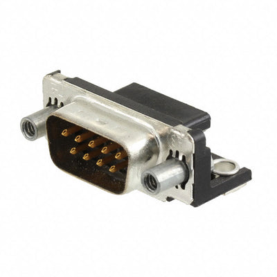 747250-6 by TE Connectivity AMP Connectors - CONNECTOR D-SUB PLUG 9POS R/A SLDR