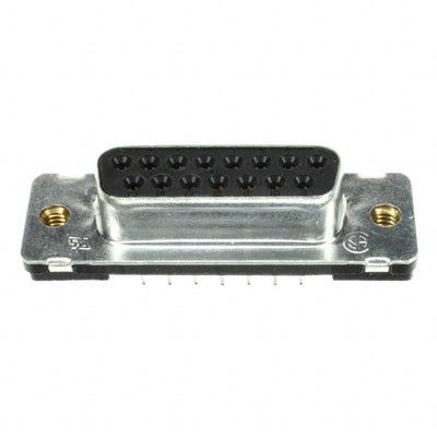 747299-8 by TE Connectivity AMP Connectors - CONNECTOR D-SUB RCPT 15POS VERT SLDR