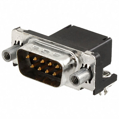 747832-6 by TE Connectivity AMP Connectors - CONNECTOR D-SUB PLUG 9POS R/A SLDR