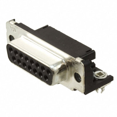 747845-4 by TE Connectivity AMP Connectors - CONNECTOR D-SUB RCPT 15POS R/A SLDR