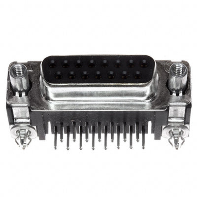 747845-5 by TE Connectivity AMP Connectors - CONNECTOR D-SUB RCPT 15POS R/A SLDR