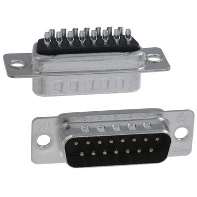 747908-2 by TE Connectivity AMP Connectors - CONNECTOR D-SUB PLUG 15POS SLDR CUP