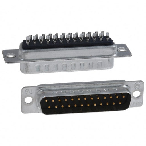 747912-5 by TE Connectivity AMP Connectors - CONNECTOR D-SUB PLUG 25POS SLDR CUP