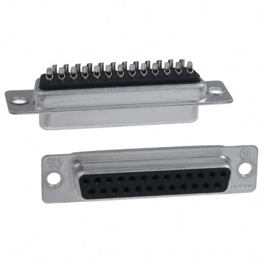 747913-9 by TE Connectivity AMP Connectors - CONNECTOR D-SUB RCPT 25POS SLDR CUP