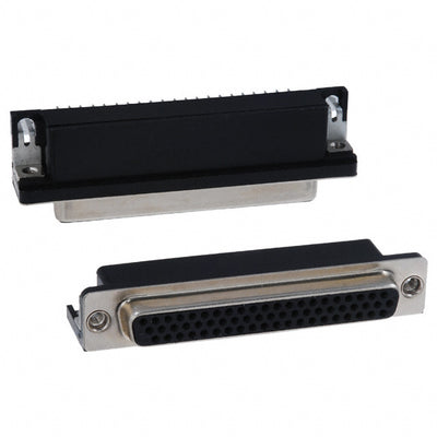 748394-6 by TE Connectivity AMP Connectors - CONNECTOR D-SUB HD RCPT 62P R/A SLDR