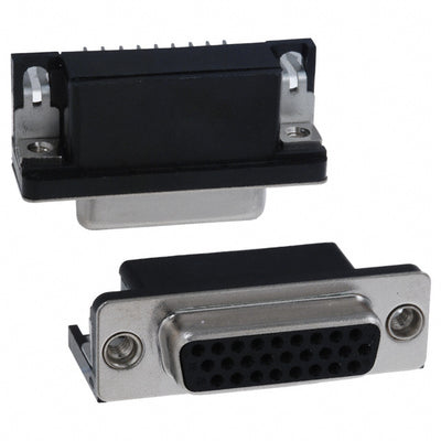 2-748481-6 by TE Connectivity AMP Connectors - CONNECTOR D-SUB HD RCPT 26P R/A SLDR