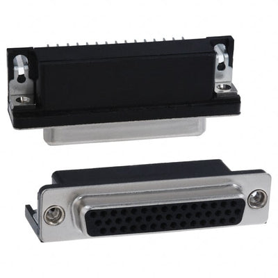 2-748482-4 by TE Connectivity AMP Connectors - CONNECTOR D-SUB HD RCPT 44P R/A SLDR