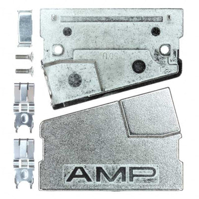 749202-3 by TE Connectivity AMP Connectors - CONNECTOR BACKSHELL 50POS 75DEG SHLD