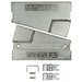 749204-1 by TE Connectivity AMP Connectors - CONNECTOR BACKSHELL 68POS 75DEG SHLD