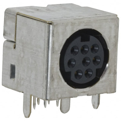 5749267-1 by TE Connectivity AMP Connectors - CONNECTOR RECPT FMALE MINI DIN 8P SLDR