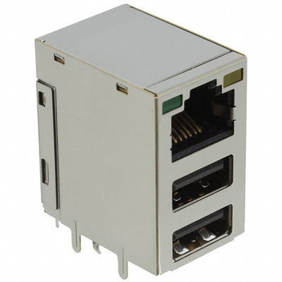 7497010211A by Wurth Elektronik - CONNECTOR JACK 1PORT 100 BASE-T PCB