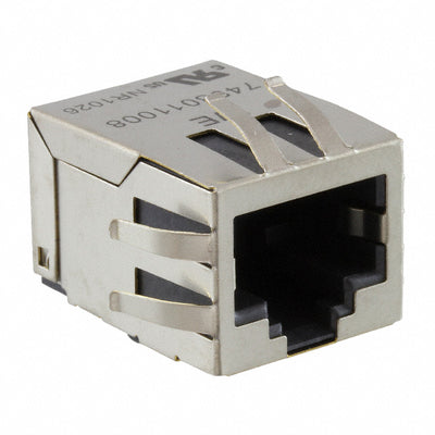 7498011008 by Wurth Elektronik - CONNECTOR JACK 1PORT 100 BASE-T SMD