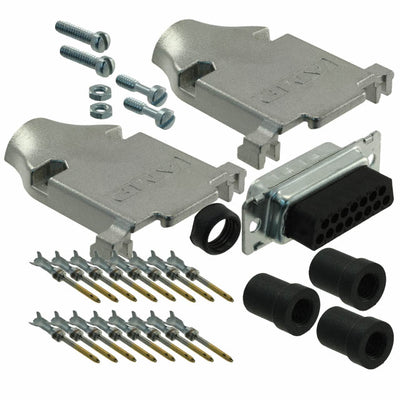 749805-8 by TE Connectivity AMP Connectors - CONNECTOR D-SUB PLUG 15POS CRIMP