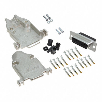 749806-8 by TE Connectivity AMP Connectors - CONNECTOR D-SUB RCPT 15POS CRIMP