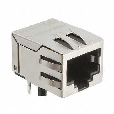7499011001A by Wurth Elektronik - CONNECTOR JACK 1PORT 100 BASE-T PCB