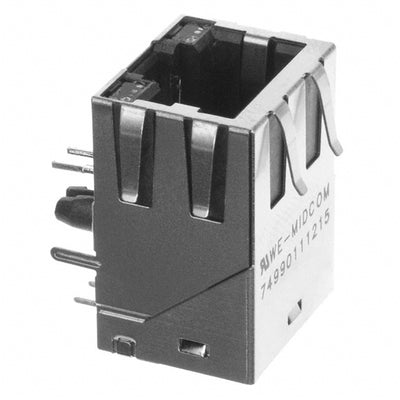 74990111215 by Wurth Elektronik - CONNECTOR JACK 1PORT 100 BASE-T PCB