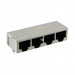 7499031001A by Wurth Elektronik - CONNECTOR JACK 4PORT 100 BASE-T PCB