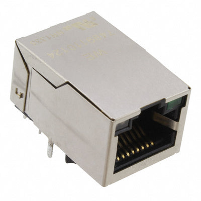 7499110124 by Wurth Elektronik - CONNECTOR JACK 1PORT 1000 BASE-T PCB