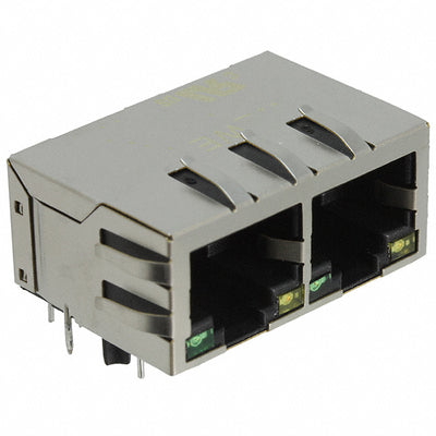 7499121211 by Wurth Elektronik - CONNECTOR JACK 2PORT 1000 BASE-T PCB