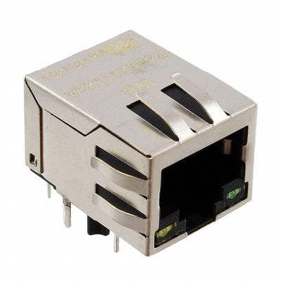 7499211122A by Wurth Elektronik - CONNECTOR JACK 1PORT 100 BASE-T PCB