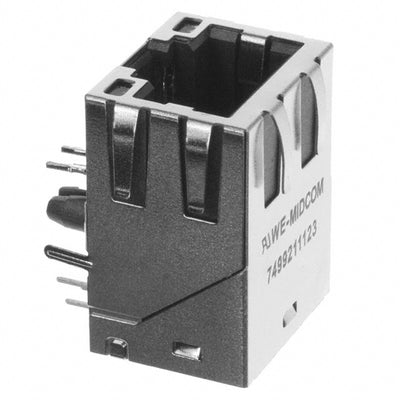 7499211123 by Wurth Elektronik - CONNECTOR JACK 1PORT 100 BASE-T PCB