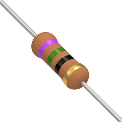 PR01000107509JR500 by Vishay Beyschlag/Draloric/BC Components - RESISTOR 75 OHM 1W 5% AXIAL
