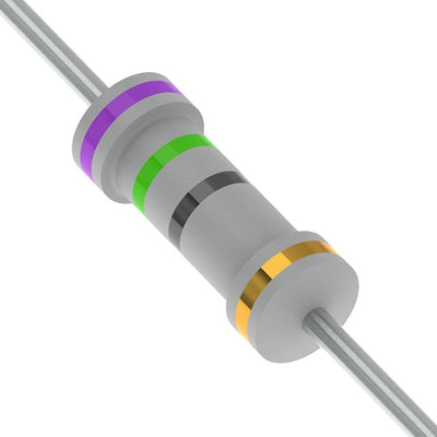RSF200JB-73-75R by YAGEO - RESISTOR 75 OHM 5% 2W AXIAL