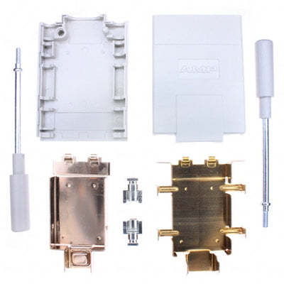 750850-1 by TE Connectivity AMP Connectors - CONNECTOR BACKSHELL 26POS 180DEG SHLD