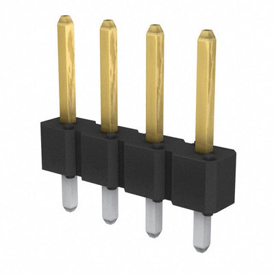 75160-101-04 by Amphenol ICC (FCI) - CONNECTOR HEADER VERT 4POS 2.54MM