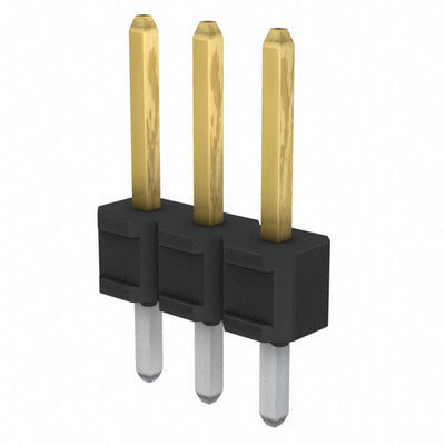 75160-150-03LF by Amphenol ICC (FCI) - CONNECTOR HEADER VERT 3POS 2.54MM