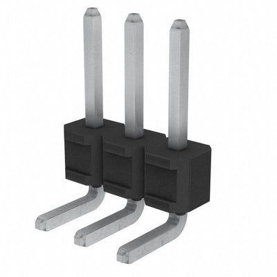 75168-301-03LF by Amphenol ICC (FCI) - CONNECTOR HEADER R/A 3POS 2.54MM