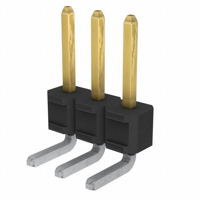 75168-101-03LF by Amphenol ICC (FCI) - CONNECTOR HEADER R/A 3POS 2.54MM