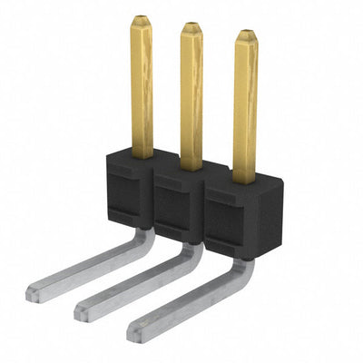 75168-102-03 by Amphenol ICC (FCI) - CONNECTOR HEADER R/A 3POS 2.54MM