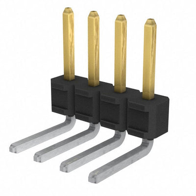 75168-102-04 by Amphenol ICC (FCI) - CONNECTOR HEADER R/A 4POS 2.54MM