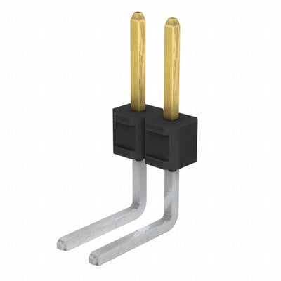 75168-107-02 by Amphenol ICC (FCI) - CONNECTOR HEADER R/A 2POS 2.54MM