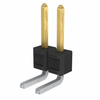 75168-118-02 by Amphenol ICC (FCI) - CONNECTOR HEADER R/A 2POS 2.54MM