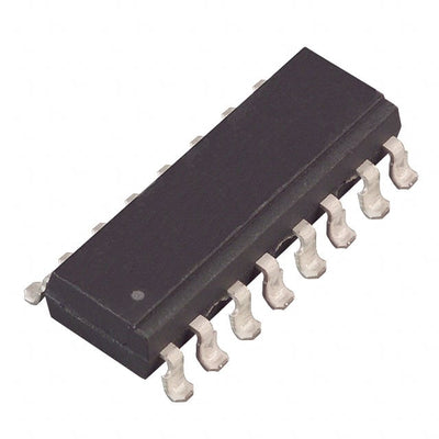 ILQ2-X007 by Vishay Semiconductor Opto Division - OPTOISO 5.3KV 4CH TRANS 16SMD
