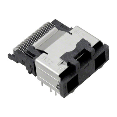 0757830132 by Molex - CONNECTOR MINI SAS RCP 36P SLD RA SMD